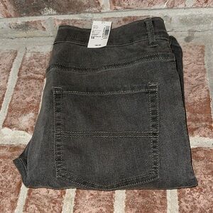 New The childrens place boys grey super skinny stretch jeans size 16